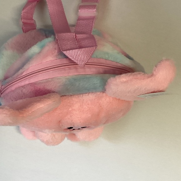 Pink and Multicolor Kids Backpack - Picture 3 of 6